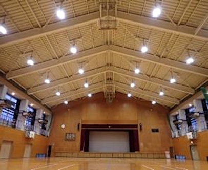河北中学校照明器具取替工事